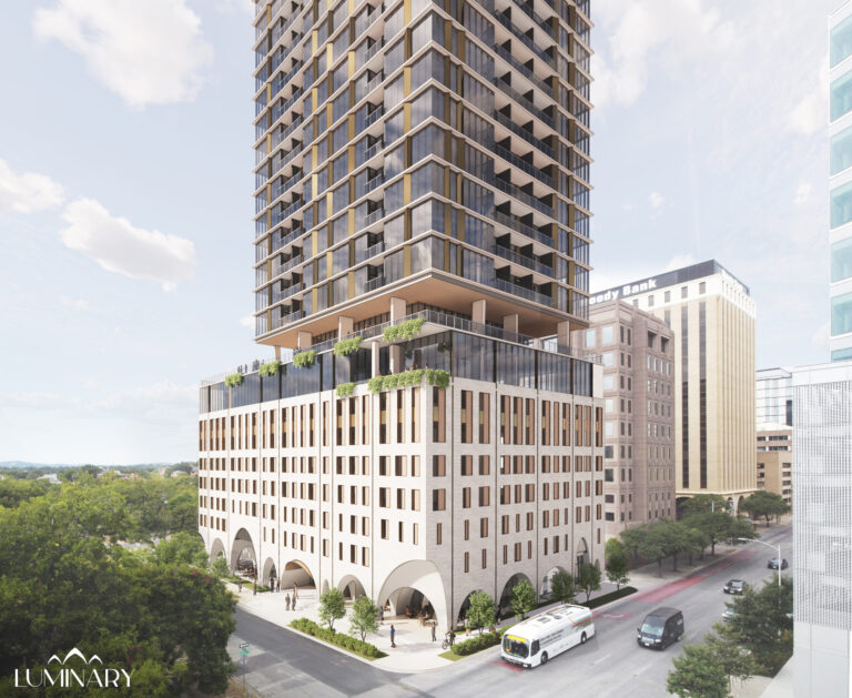 Luminary Condo Tower Moving Forward Downtown at 14th and Guadalupe